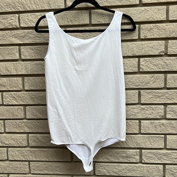 Wolford Viscose String Bodysuit - White - Size L - Picture 9 of 9